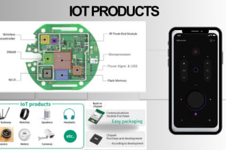 do iot products ,prototype with pcb and firmware arduino, esp32 on kicad ,altium