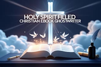 ghostwrite christian ebook, devotional, fiction ghostwriter, book editor, sermon