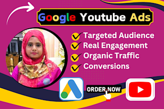 run amazing video ads campaign youtube promotion with google ads