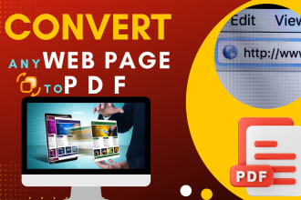 convert your web page to pdf or website to pdf