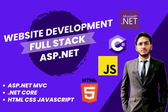 create a professional and responsive website in asp dot net core mvc