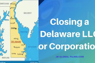 help to dissolve delaware llc or corporation delaware state level