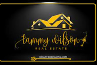 make  luxury real estate property construction logo design