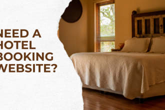 create a professional booking website, apartment or hotel