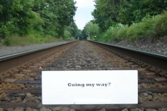 put your message on a sign on a railroad track and send you a high resolution picture