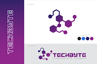 design a tech logo and brand identity for your business