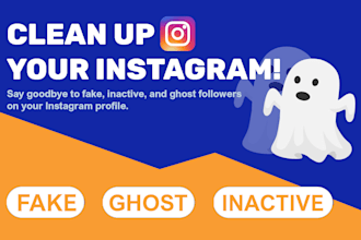 identify all your instagram fake, inactive, and ghost followers