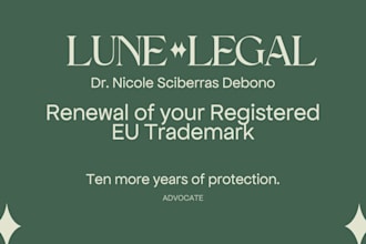 renew your registered eu trademark
