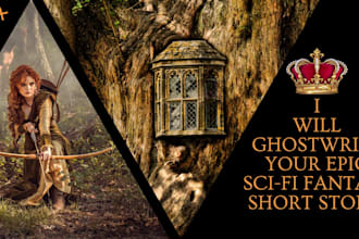 ghostwrite an epic adventure fantasy short story