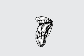 design renowned extraordinary tongue or clothing logo