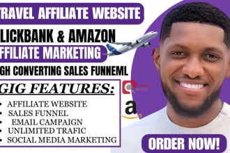 promote travel affiliate website affiliate marketing sales funnel click bank