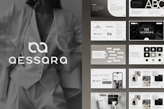 design a logo with a brand kit