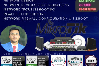 provide expert mikrotik configuration and network troubleshooting