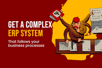 develop a custom erp or wms and business automation solution for your company