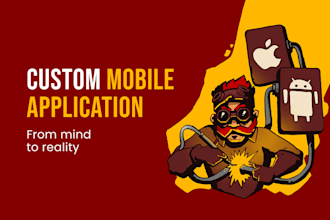 provide mobile app development service with react native flutter for android ios