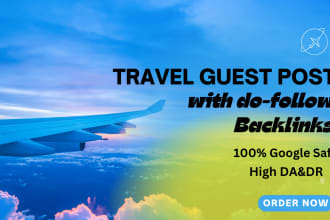 high da travel guest post with dofollow backlinks