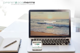 diseño profesional de one page