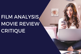 be your film analysis and movie review expert