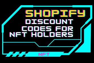 generate shopify discount codes for nft holders