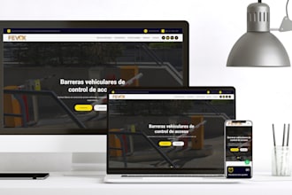 sitio web personalizado usando HTML, CSS, bootstrap