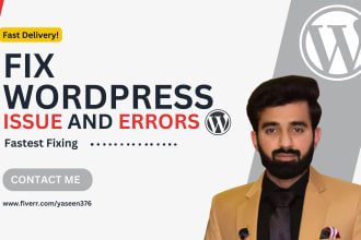 fix wordpress bug issues and errors