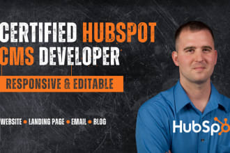 build you a hubspot website or landing page