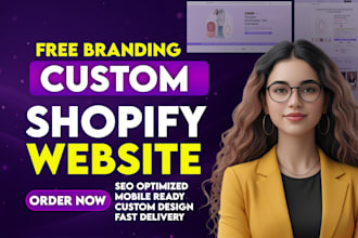 build shopify website for brands and wholesalers with custom branding