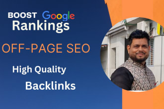 create off page SEO backlinks on high domain rating sites