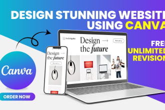 create personal portfolio website using canva or google sites