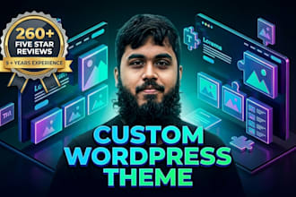 custom wordpress website with acf pro