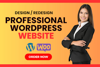 design a modern wordpress website