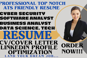 craft data software business analyst cybersecurity IT technical resume
