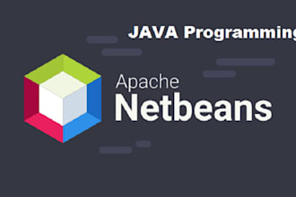 write your java tasks and projects on netbeans