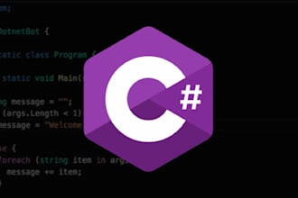 write your c sharp code and tasks