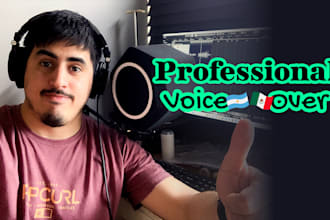 locucion profesional en español y de alta calidad para tus proyectos