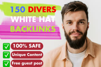 manual backlinks service with free guest post for google ranking
