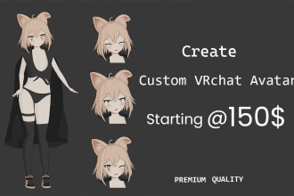 do a custom vrchat avatar