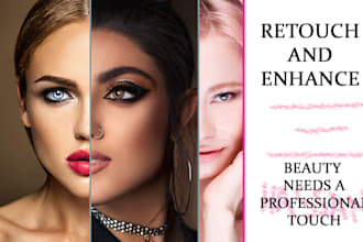 retouch photo and photoshop editing