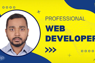 create a responsive website with frontend and backend