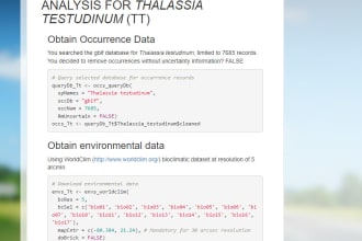 ecological niche model with r studio and arcgis pro