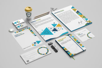 design unique business cards, letterhead and envelope