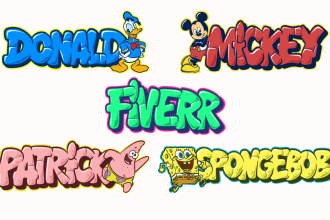 make customized simple graffiti designs for your brand name