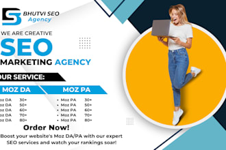 boost your website metrics enhance moz da pa ahrefs DR ur and majestic tf cf