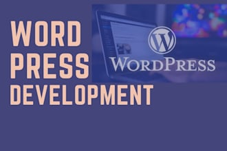create word press website design and development