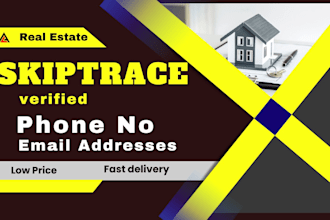 provide real estate skip tracing