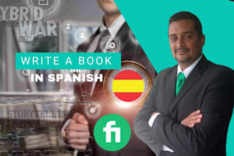 write a book in spanish