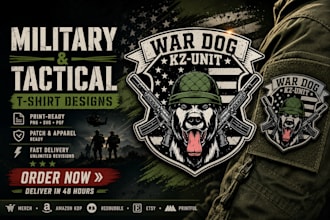 do military tactical, retro vintage, badge, and patch logo