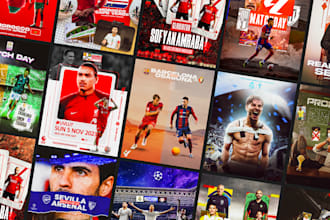 design football, matchday poster for you