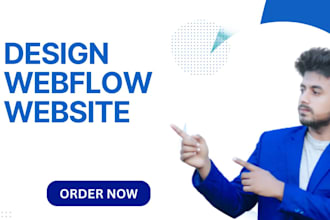 create an awesome webflow website