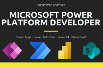 develop powerapps and power automate flows for your business